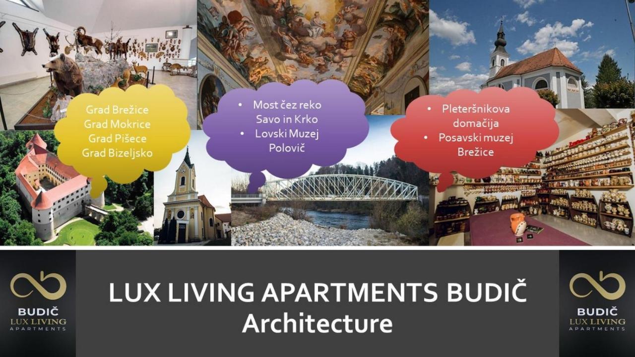 Lux Living Apartments Budic Near Terme Catez Brežice Exteriér fotografie